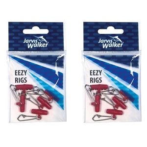 2x 5 Pack of Small Jarvis Walker Eezy Sinker Rigs