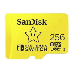 SanDisk and Nintendo MicroSDXC SQXAO U3 C10 - 256GB [SDSQXAO-256G-GN3ZN]