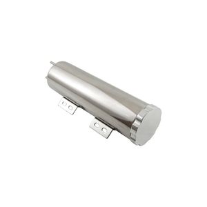 Cal Custom 3" x 10" Radiator Overflow Tank Polished Stainless Steel Cooling Performance