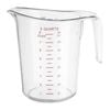 Vogue Measuring Jug Polycarbonate Shatter Resistant Clear 2ltr Commercial Kitchen Professional Tool