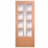 Woodcraft Doors 2040 x 820 x 40mm Clear Safety Entrance Door F62A