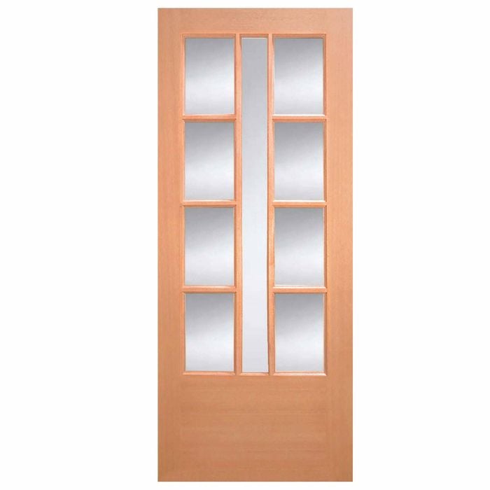 Woodcraft Doors 2040 x 820 x 40mm Clear Safety Entrance Door F62A