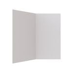 Stein 750 x 750 x 2000mm White 2-Sided Flat Wall Shower Liner 