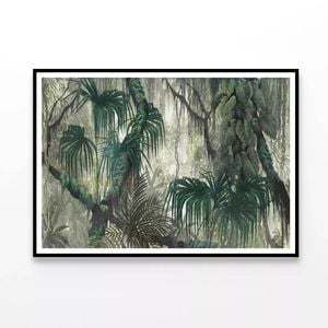 Tropical Plants and Trees  Print 100% Australian Made 120x90cm  (Poster)