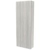 Lugna 2048 x 750 x 280mm Mist 5 Shelf Double Door Storage Cabinet