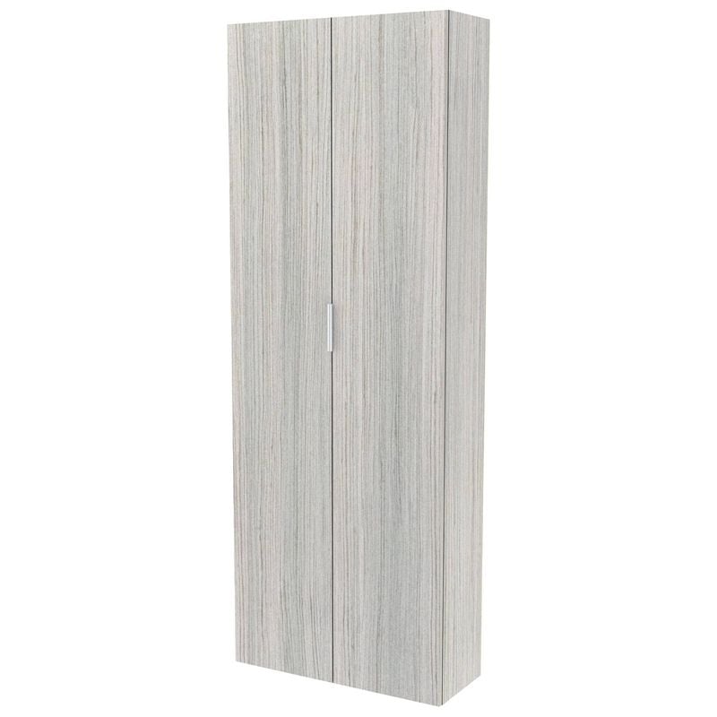 Lugna 2048 x 750 x 280mm Mist 5 Shelf Double Door Storage Cabinet