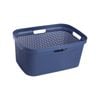 Ezy Storage 50L Mode Laundry Basket - Blue