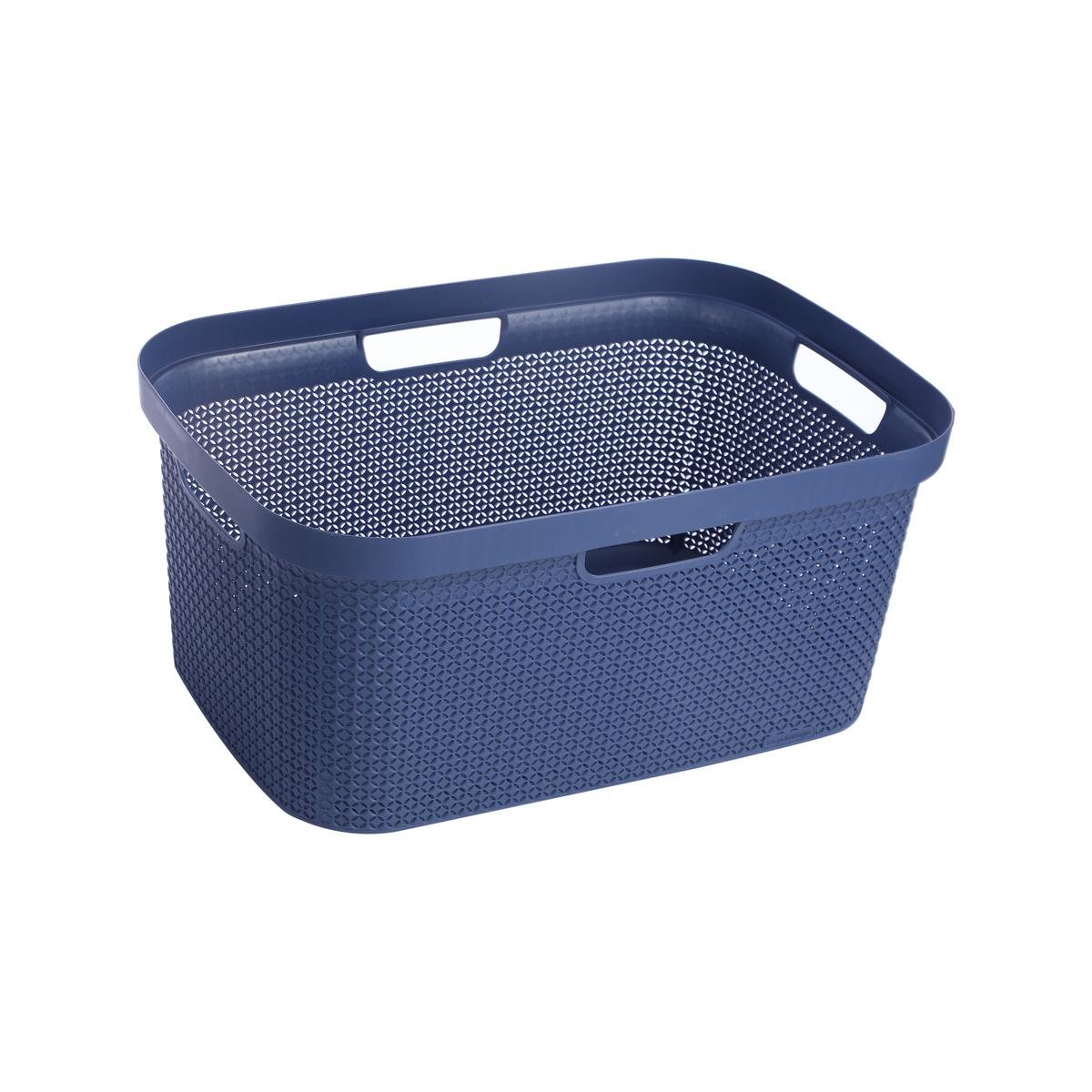 Keeeper Ergonomic Laundry Basket With Air Permeable Decoration