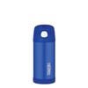 FUNtainer Stainless Steel Vacuum Insulated Drink Bottle 355ml Blue Thermos