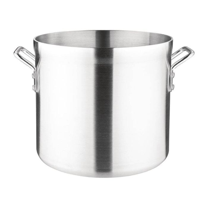 Vogue Aluminium Stock Pot 18.9l 300mm Commercial Kitchen Cookware