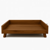 Paws and Willow Large Espresso Retreat Wooden Dog Bed