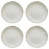 4PK Ecology Dinnerware Stoneware Linen Dinner Plate 27cm Birch