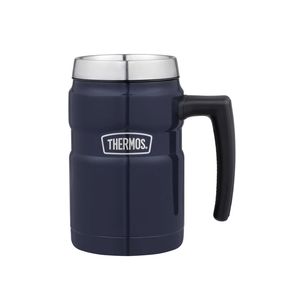 Thermos Stainless Steel King Portable  Vacuum Insulated Mug Midnight Blue 470ml
