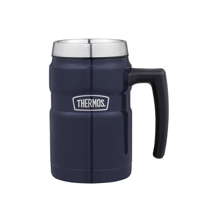 Thermos Stainless Steel King Portable  Vacuum Insulated Mug Midnight Blue 470ml