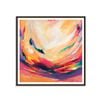 Artist Lane "A Rahimn001 " by Amira Rahim - 75x75cm Black Framed Print
