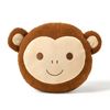 Jack & Ava Bongo the Monkey Boucle Fleece Cushion