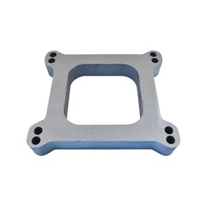 Carburetor Spacer 1” Holley Squarebore Open Aluminium