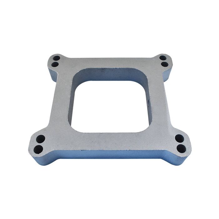Carburetor Spacer 1” Holley Squarebore Open Aluminium
