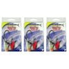 3x Wilson Breakaway Gummy Rig 2 X 2/0 Deep V - With Breakaway Sinker/Line 60lb