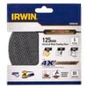 Irwin 125mm 80 Grit Orbital Sanding Disc - 5 Pack