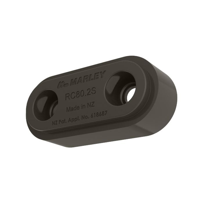 Marley 80mm Flaxblack DownPipe Clip Spacer