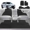 6D Diamond Car Floor Mats for Honda ZR-V 2023-Current-Full Set-Black-Outback GT