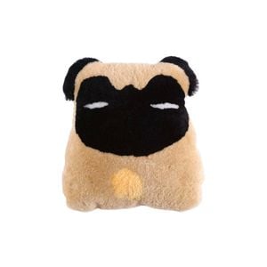 Huxford Grove Sheepskin Pet Pug Cushion Home Decorative Pillow 35x40cm Multi
