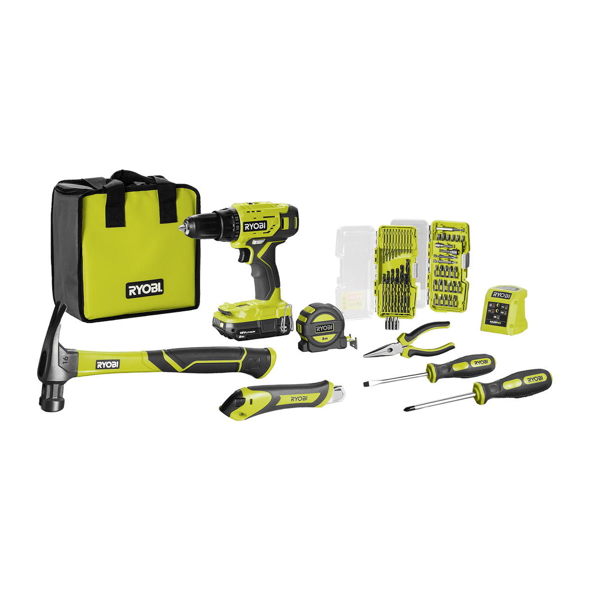 Ryobi 18V ONE Home Essentials Kit Bunnings Australia