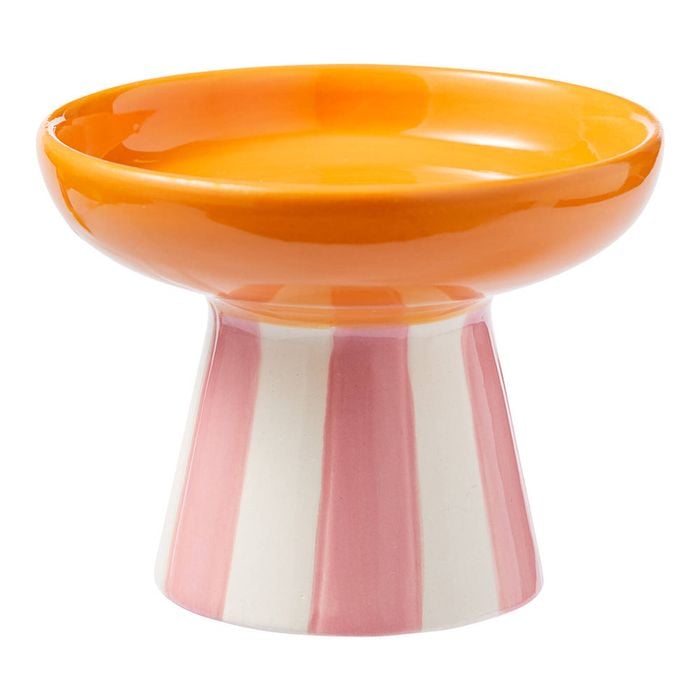Myhouse Stripe Candle Holder - Pink - Small