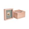 Nicola Spring 6" x 6" Light Wood 3D Box Photo Frames - 2" x 2" Mount - Pack of 5