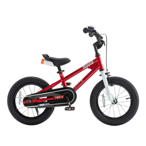 RoyalBaby Freestyle 16'' Red Sport Kids Bike 16 Inch Wheel Bicycle Boys Girls Ages 3+ Years Training Wheels