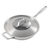 Baccarat Id3 Stainless Steel Wok With Lid 32cm