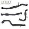 Ignite Exhausts Turbo Back for Nissan GU Patrol 3L Leaf Spring Ute 3" Cat & Hotdog 409 Stainless Steel