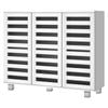 ALFORDSON Shoe Storage Cabinet White