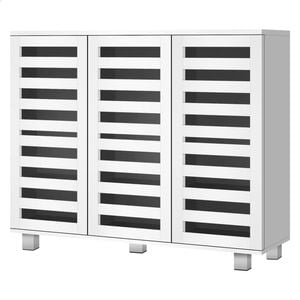 ALFORDSON Shoe Storage Cabinet White