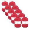10x Malli Red Blend Basic 100g Knitting/crochet Craft Yarn Acrylic/poly