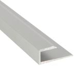 Hanwood 6.5mm x 3.3m Silver Perimeter End Trim