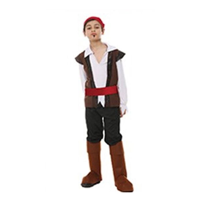 More Than Party Childrens Pirate Costume Complete Set Large 128x56cm