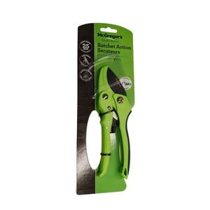 McGregor's Ratchet Action Anvil Secateurs