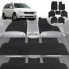 6D Diamond Car Floor Mats for Kia Carnival 2006-2014-Ultimate Set-Black-Outback GT