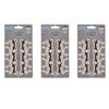 3x 6pc White Magic Cute Tidy Bag Clip Food Saver Sealer Set 4.5cm Siberian Husky