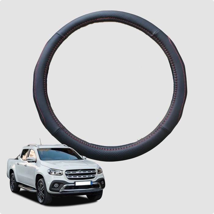 Steering Wheel Cover for Mercedes-Benz X-Class 2017-2021 Ute 38CM | Circle