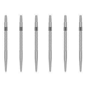 2x 3pc Target Swiss FireDart Point Dart Replacement Spare Tip 35mm Silver