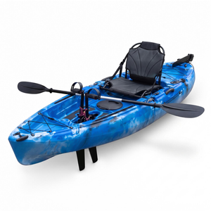 OUTDOOR360 Modular Fin Drive Kayak 2.7m for Saltwater & Freshwater - Blue