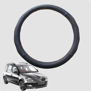 Steering Wheel Cover for Skoda Roomster 2006-2015 (5J) 38CM | Circle