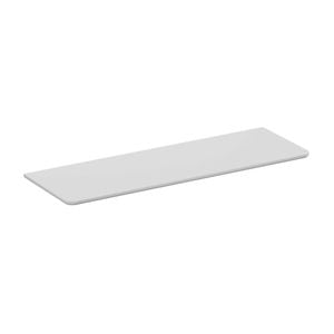 Flexi Storage Home Solutions 900 x 15 x 300mm White Curved Shelf