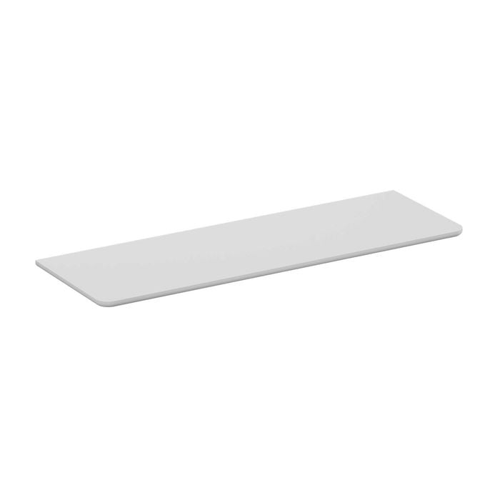 Flexi Storage Home Solutions 900 x 15 x 300mm White Curved Shelf