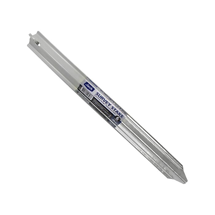 Jack 45cm Steel Fence Post Survey Stake - 6 Pack