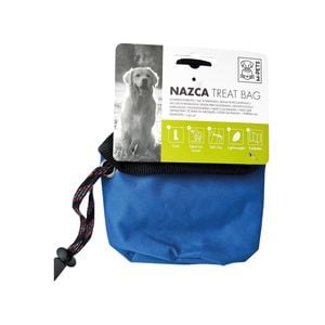 M-Pets 14cm Nazca Treat Bag Dog/Puppy Pet Training Snack/Reward Pouch Holder BLU