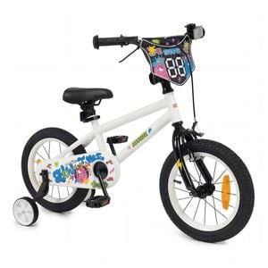 Costway 35cm Kid Bike Adjustable Bicycle Training Wheel Balance White